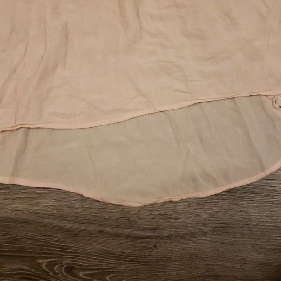 LC Lauren Conrad Dust Pink Lace Top - Picture 3 of 5